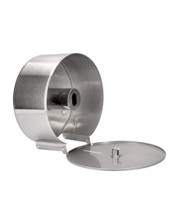 Dispensador q-connect de papel higienico jumbo acero inoxidable 115x254x265 mm