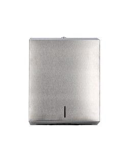 Dispensador q-connect de toallitas de papel acero inoxidable 283x100x365 mm