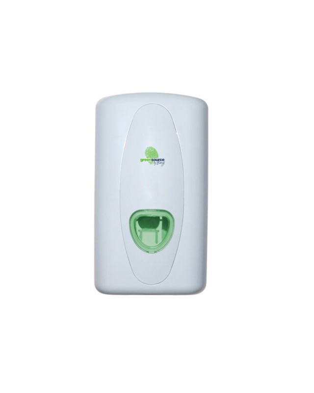 Dispensador toallas secamanos bunzl greensource mini fabricado en abs color blanco