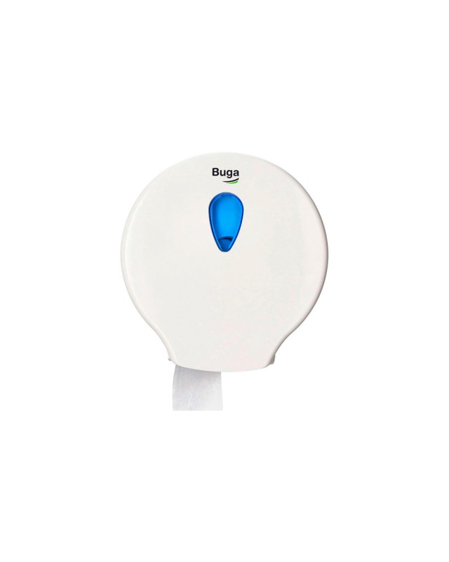 Dispensador papel higienico industrial buga fabricado en abs color blanco