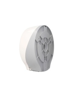 Dispensador papel higienico industrial buga fabricado en abs color blanco