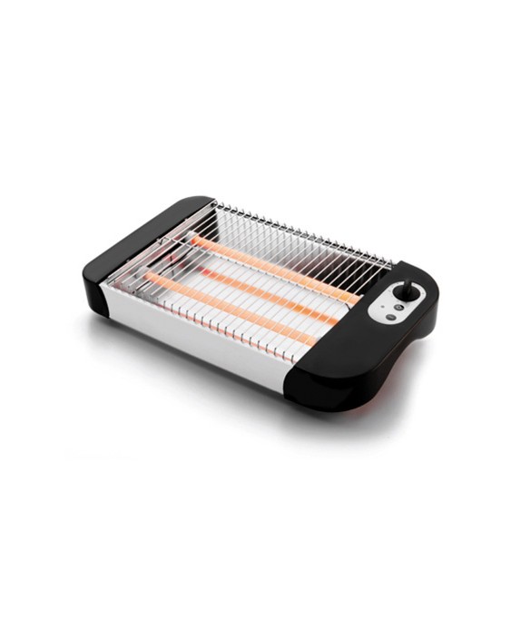 Tostador lacor plano potencia 600w con bandeja recogemigas 36x21x6,5 cm