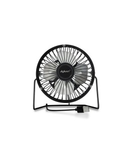 Ventilador sobremesa avant 3w diametro 100 mm alimentacion usb longitud cable 1 m color negro