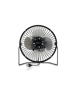 Ventilador sobremesa avant 3w diametro 150 mm alimentacion usb longitud cable 1 m color negro