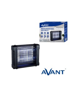 Mata insectos electrico avant 12w 2 tubos luz ultravioleta 260x90x320 mm