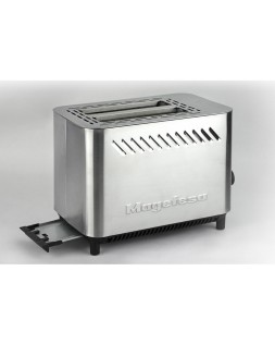 Tostador magefesa jour doble boca 820w acero inoxidable con bandeja recogemigas