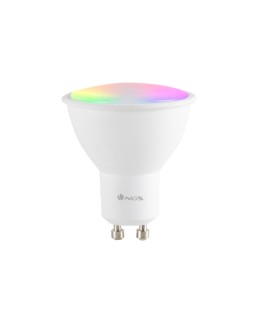 Bombilla ngs bulb wifi led gleam 510c halogena colores 5w 460 lumenes base gu10 regulable en intesidad