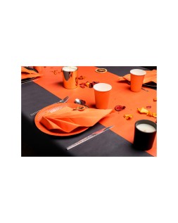 Mantel pronappe spunbond polipropileno repelente al agua reciclable 100% color negro rollo ancho 1,20 m