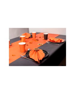 Mantel pronappe spunbond polipropileno repelente al agua reciclable 100% color negro rollo ancho 1,20 m