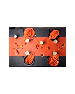 Mantel pronappe spunbond polipropileno repelente al agua reciclable 100% color negro rollo ancho 1,20 m