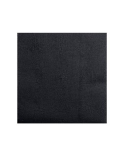 Servilleta pronappe celulosa micro grofada 20x20 cm 2 capas color negro paquete de 50 unidades