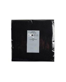 Servilleta pronappe celulosa micro grofada 20x20 cm 2 capas color negro paquete de 50 unidades