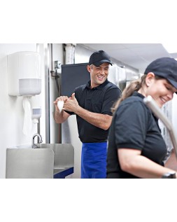 Papel secamanos central 2 capas para dispensador m2 rollo de 150,2 m