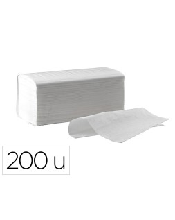 Toalla de papel secamanos dahi z celulosa 2 capas caja con 20 paquete de 200 unidades