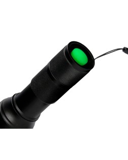 Linterna q-connect telescopica aluminio 5w modo alumbrado alto medio bajo estroboscopio sosapagado 3 pilas aaa