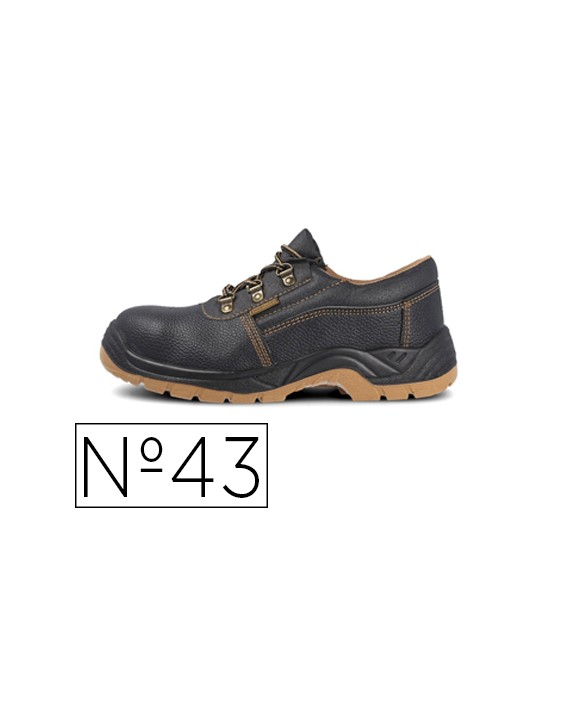 Zapato de seguridad paredes zp1000 s3 negro talla 43