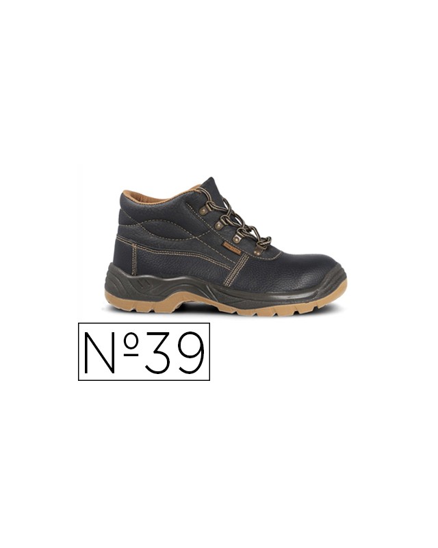 Bota de seguridad paredes s3 negro talla 39