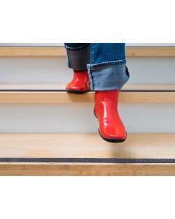 Cinta antideslizante adhesiva tesa uso interior / exterior color negro 5 m x 25 mm