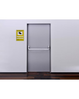 Pictograma archivo 2000 camaras de vigilancia en grabacion las 24 horas pvc amarillo luminiscente 210x297