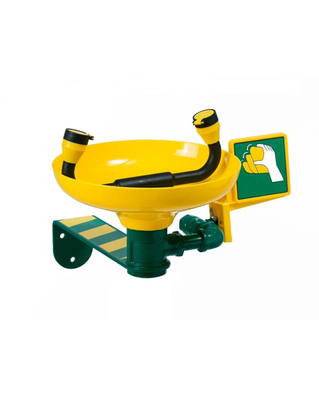 Lavaojos faru basic de pared basic con compesador automatico de flujo 315x280x140 mm