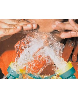 Lavaojos faru basic de pared basic con compesador automatico de flujo 315x280x140 mm