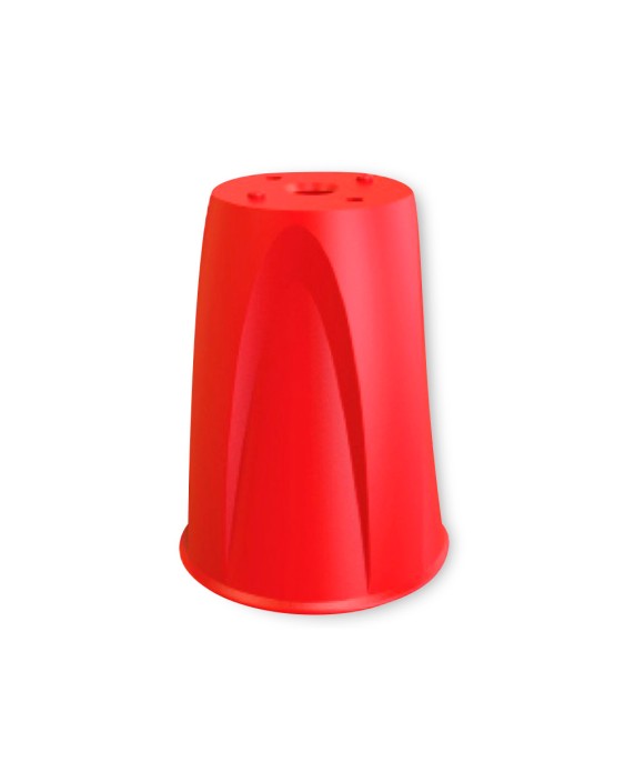 Adaptador para cono faru rojo alto 120 mm diametro 90 mm