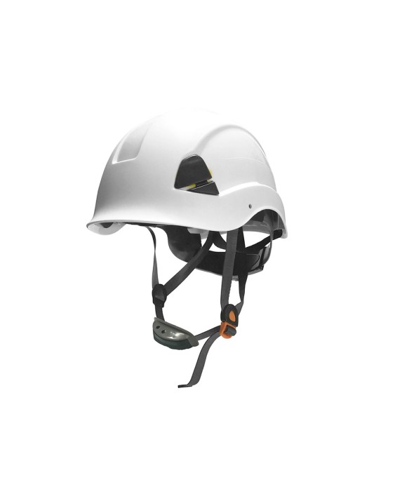 Casco faru abs para trabajos en alturas 6 puntos de anclaje color blanco