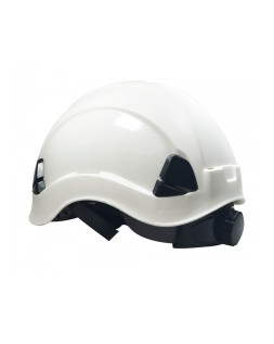 Casco faru abs para trabajos en alturas 6 puntos de anclaje color blanco