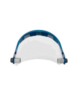 Pantalla para casco faru a20c con visera y protector barbilla azul 200x300 mm