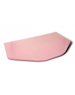 Recambio visor faru para pantalla a-20 policarbonato transparente 385x225x8 mm