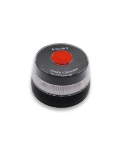 Luz de emergencia v16 baliza geolocalizada homologada dgt con base imantada