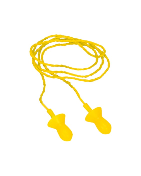 Protector auditivo delta plus reutilizable silicona con cordon textil bolsa de 10 unidades