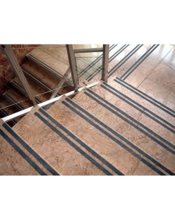 Cinta antideslizante q-connect gris 5 m x 25 mm