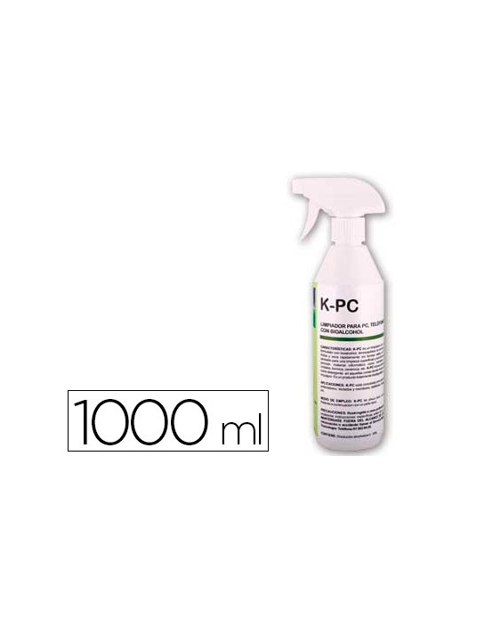 Limpiador spray bactericida botella de 1000 ml