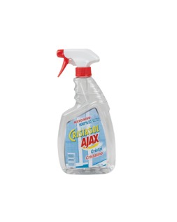 Limpiacristales liquido ajax cristalino con pistola pulverizadora 750 ml