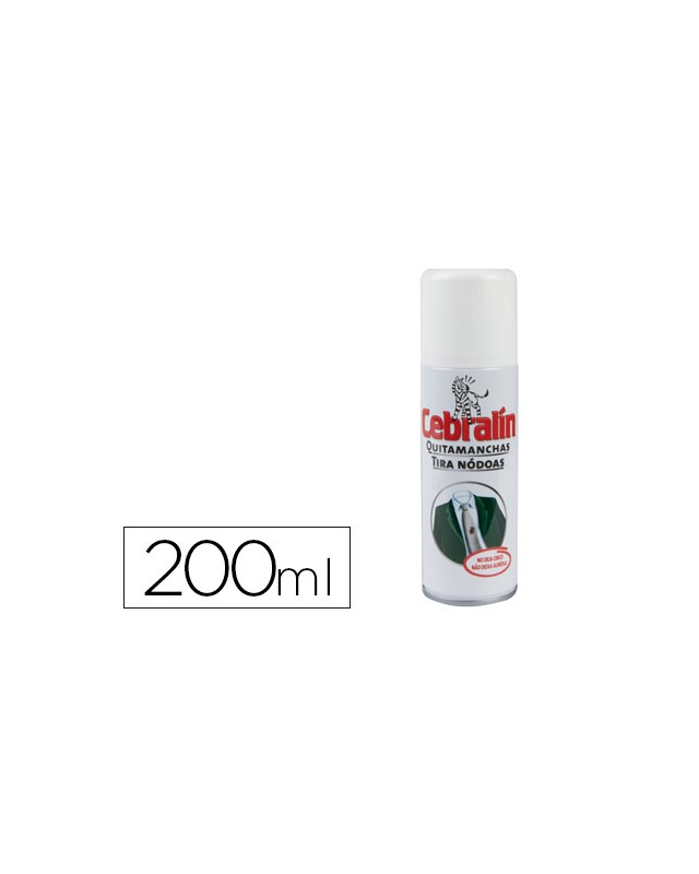 Quitamanchas cebralin spray 200 ml