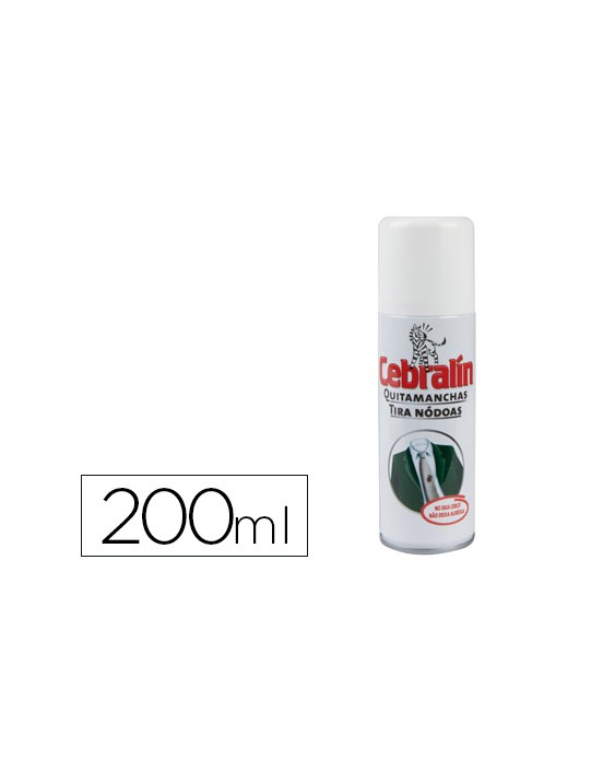Quitamanchas cebralin spray 200 ml