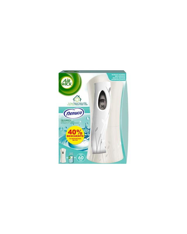 Ambientador spray automatico air wick freshmatic incluye recambio