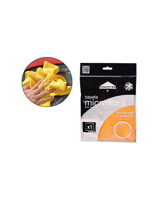 Bayeta microfibra acabado perfecto 36x36 cm