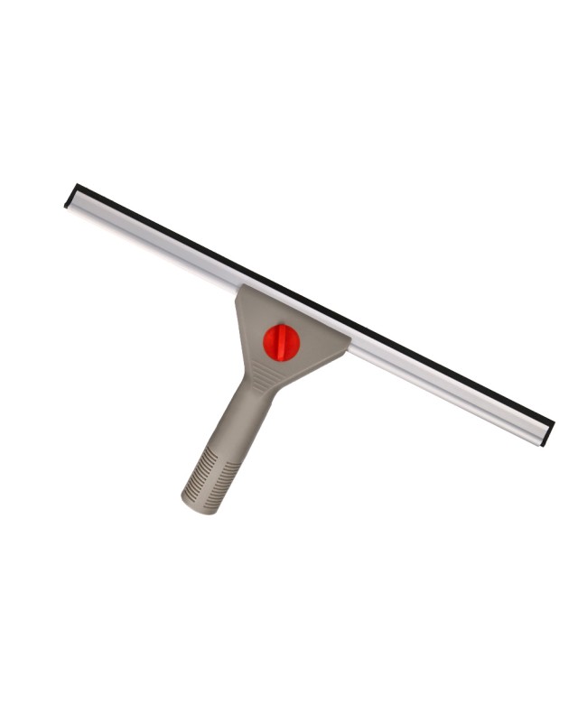 Limpiaventanas q-connect industrial mango y hoja limpiadora de plastico de 40 cm de ancho