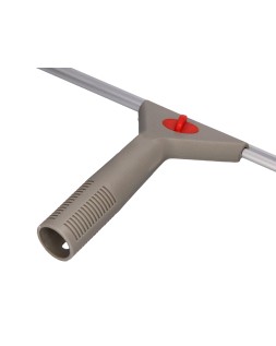 Limpiaventanas q-connect industrial mango y hoja limpiadora de plastico de 40 cm de ancho