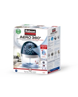 Deshumidificador rubson aero 360º + pastilla recambio gratis 189x118x241 mm
