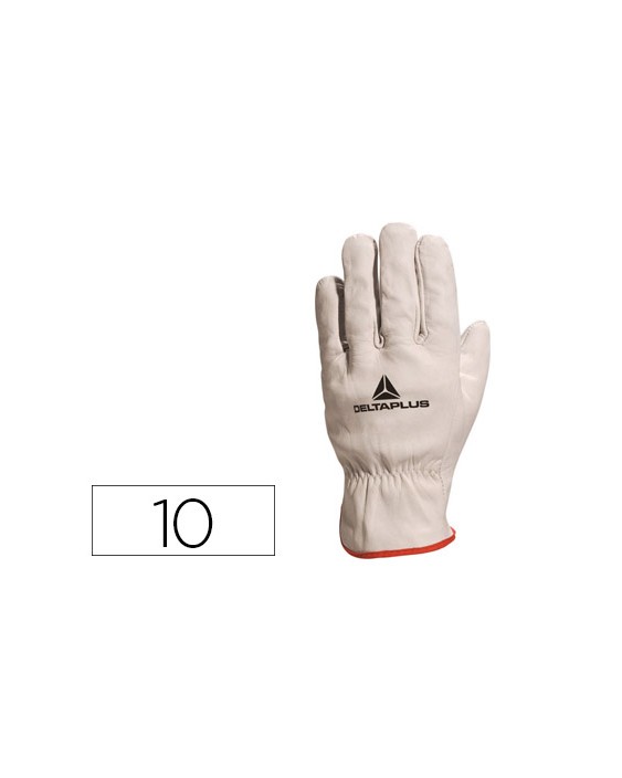Guantes deltaplus piel vacuno especial para todo tipo de trabajos el mas vendido del mercado talla 10