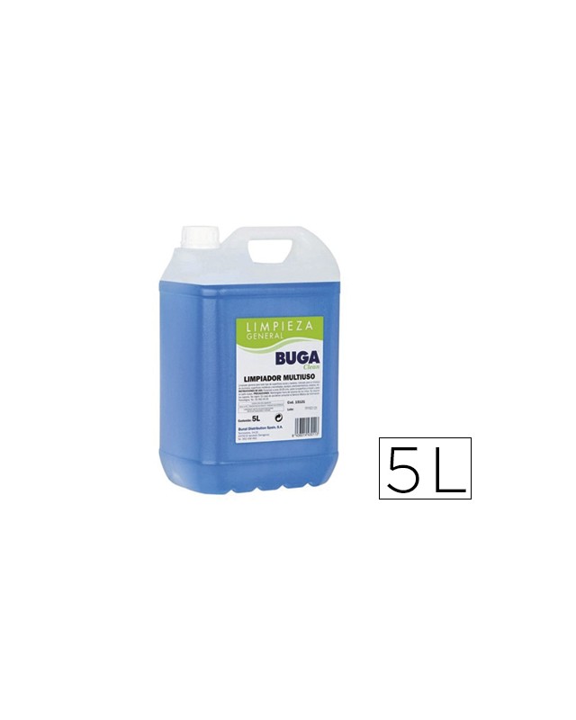 Limpiador multiusos buga clean garrafa 5 litros