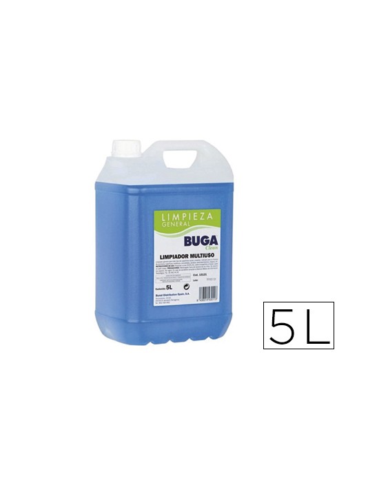 Limpiador multiusos buga clean garrafa 5 litros