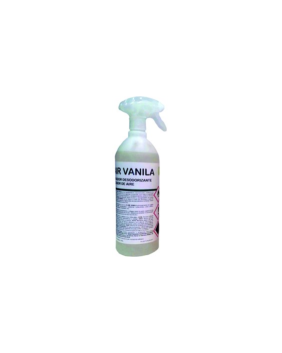 Ambientador spray ikm k-air aroma vainilla/canela botella de 1 litro