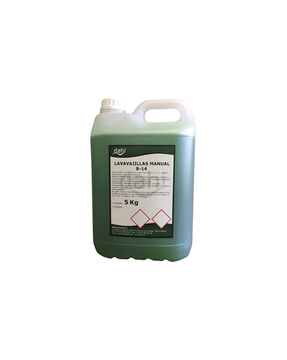 Lavavajillas dahi manual garrafa de 5 litros