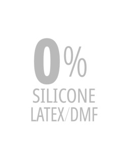 Guantes deltaplus de nitrilo desechable negro caja de 100 unidades talla 9-10