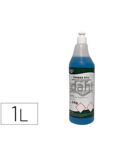 Limpiador bactericida dahi desbak azul botella 1 litro
