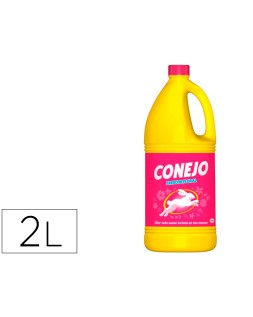 Lejia conejo frescor floral botella de 2 litros